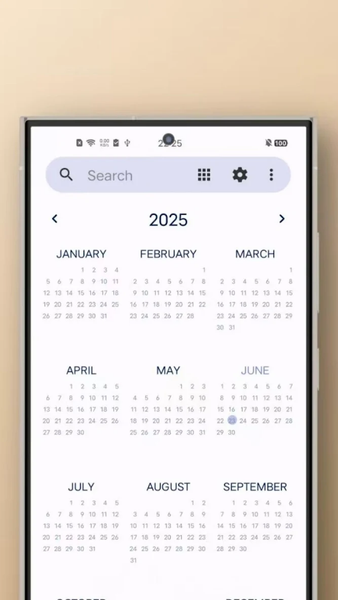 Calendar - Image screenshot of android app