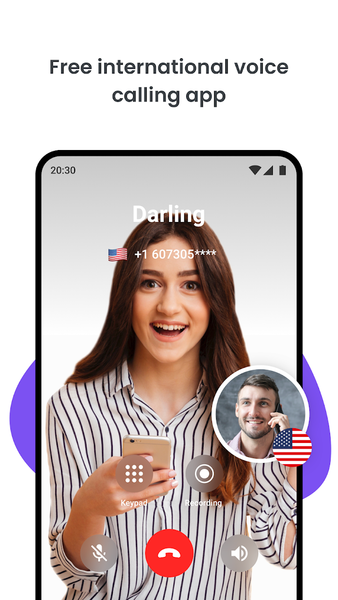 Duo Call - Dual Global Calling - Image screenshot of android app