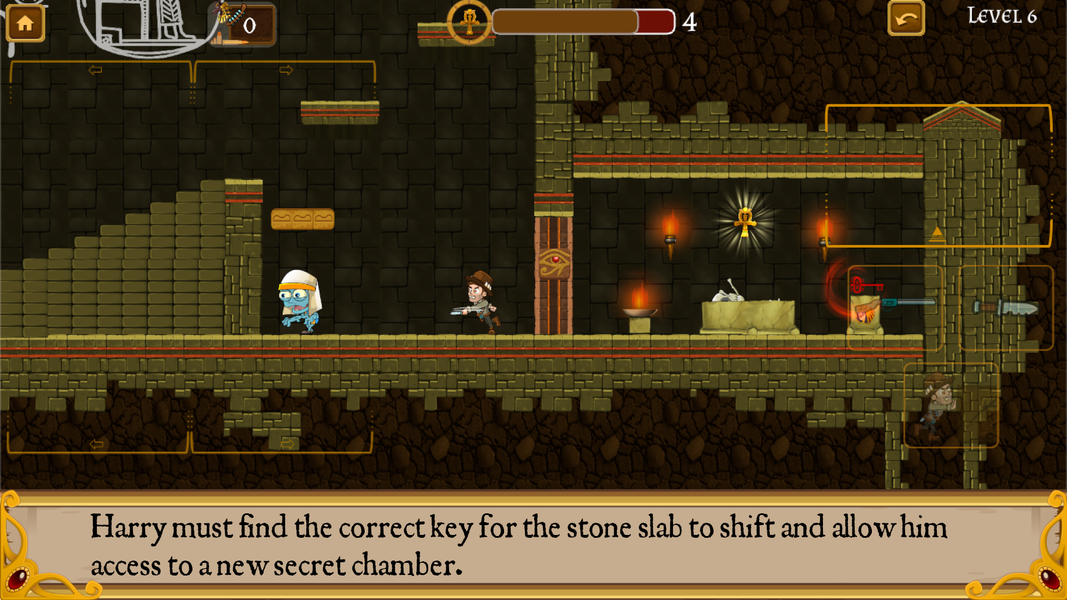 Escape Pharaoh's Tomb - عکس بازی موبایلی اندروید