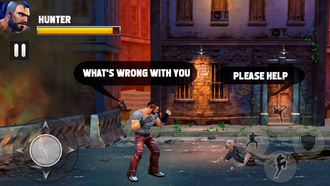 ZOMBIE HUNTER: Fighting Games - عکس بازی موبایلی اندروید