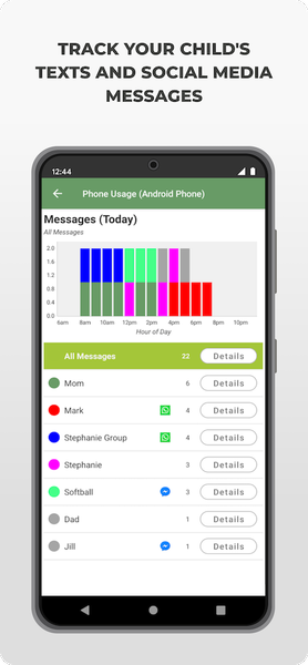 MMGuardian Parental Control - Image screenshot of android app