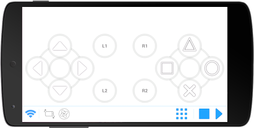 Mobile Gamepad - Image screenshot of android app