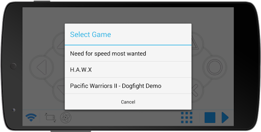 Mobile Gamepad - Image screenshot of android app