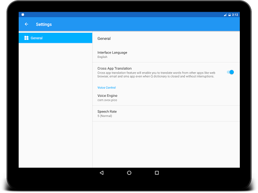 English Arabic Dictionary - عکس برنامه موبایلی اندروید