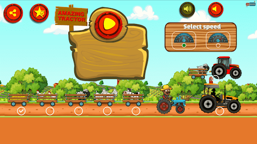 Amazing Tractor! - Gameplay image of android game