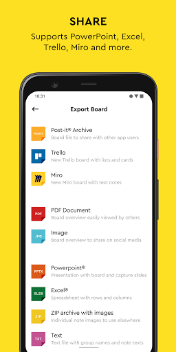 Post-it® - عکس برنامه موبایلی اندروید