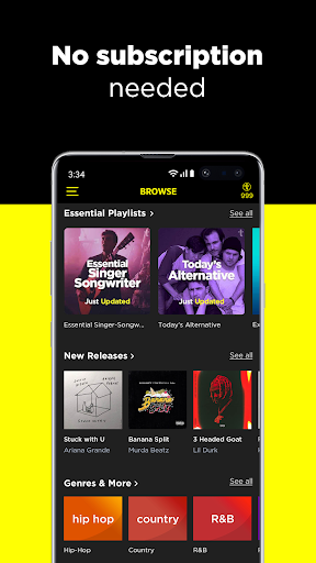TREBEL – پخش و دانلود آهنگ رایگان - عکس برنامه موبایلی اندروید