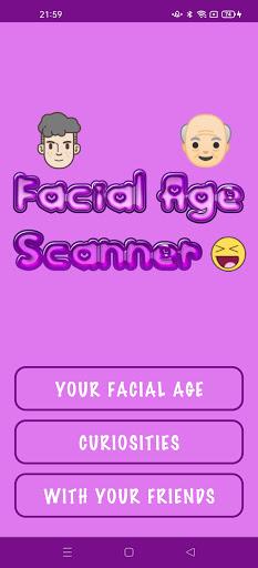 Facial Age Scanner - Image screenshot of android app