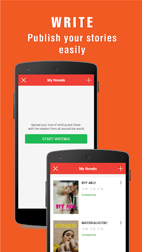 NovelPlus - Read.Write.Connect - عکس برنامه موبایلی اندروید