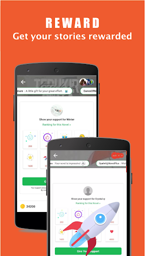 NovelPlus - Read.Write.Connect - عکس برنامه موبایلی اندروید