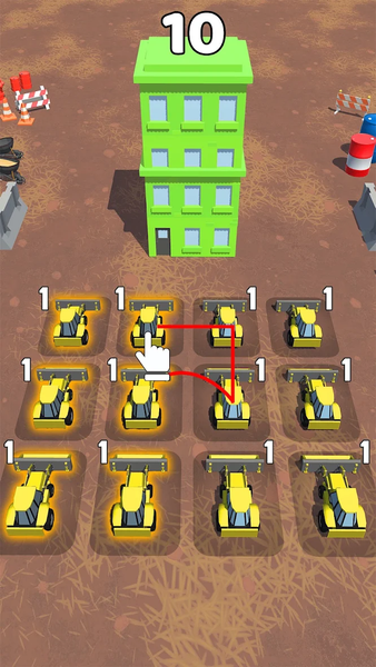 Merge Destruction: City Smash - Gameplay image of android game