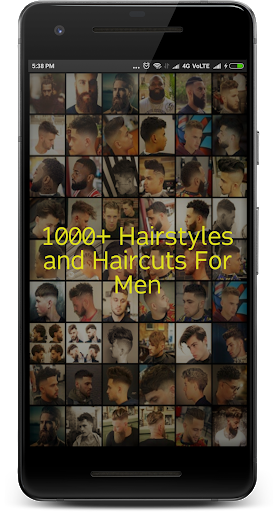 Hairstyles For Men-Boys Latest Hairstyles 2018 - Image screenshot of android app