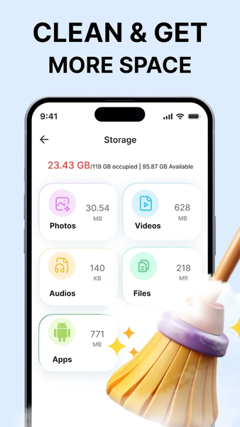 Phone Cleaner - Junk Clean - عکس برنامه موبایلی اندروید