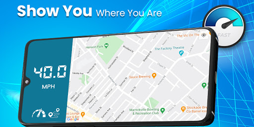 Digital Speedometer - GPS - Image screenshot of android app