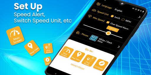 Speedometer, Odometer, HUD - Image screenshot of android app