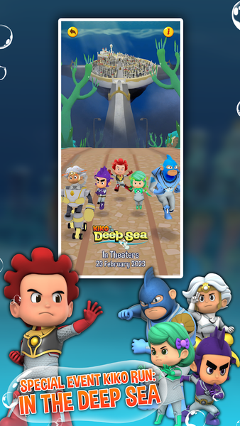 Kiko Run: in The Deep Sea - عکس بازی موبایلی اندروید