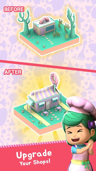 Kiko: Lola Bakery Tycoon - عکس بازی موبایلی اندروید