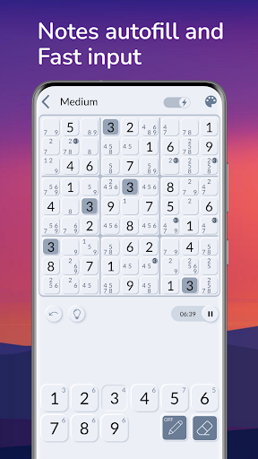 Sudoku Classic - Sudoku Lounge - عکس بازی موبایلی اندروید