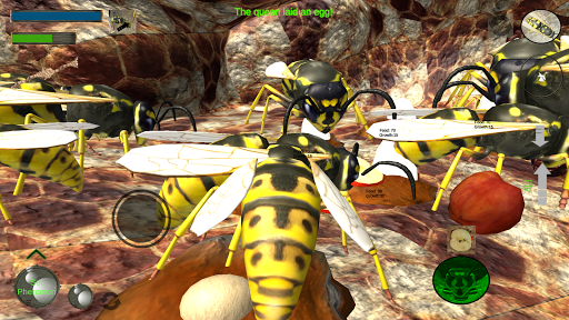 Wasp Nest Simulator - Insect and 3d animal game - Gameplay image of android game