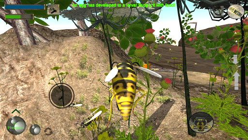 Wasp Nest Simulator - Insect and 3d animal game - Gameplay image of android game