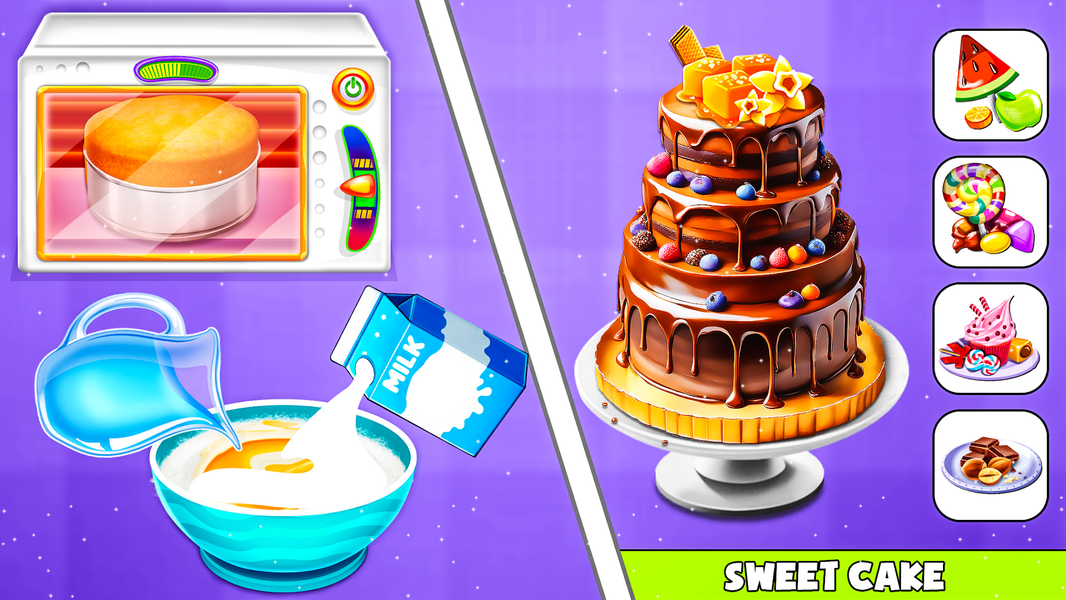 Kitchen Set Cooking and Baking - عکس بازی موبایلی اندروید