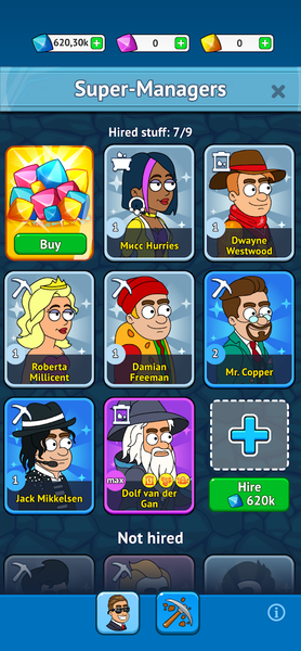 Mining Empire: Golden Tycoon - Gameplay image of android game