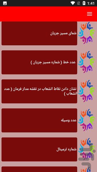 نکات و نقشه خوانی برق صنعت - عکس برنامه موبایلی اندروید