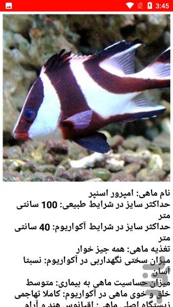 نکات آشنایی با آبزیان - عکس برنامه موبایلی اندروید