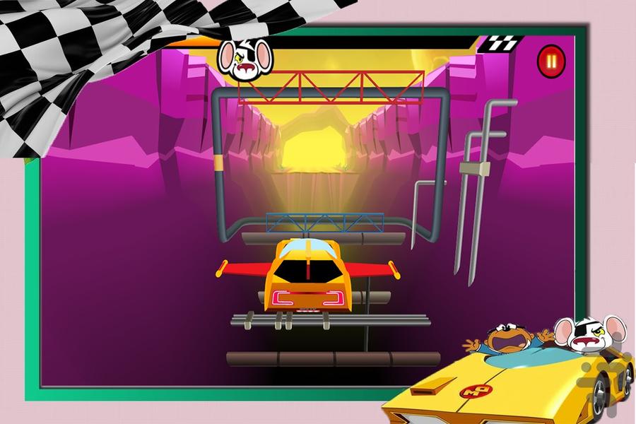 بازی ماشین موش قهرمان - Gameplay image of android game
