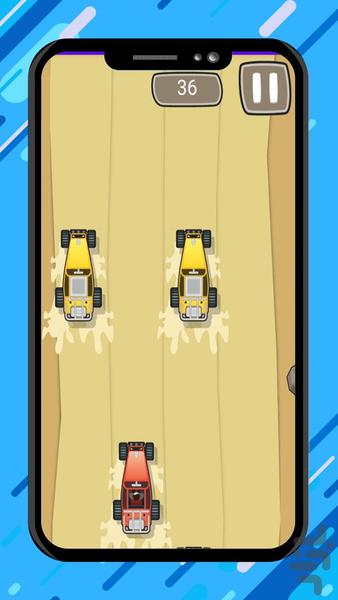 رانندگی در صحرا - Gameplay image of android game