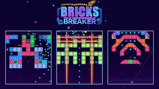 Bricks Balls Breaker - Bricks Crusher Game - Gameplay image of android game