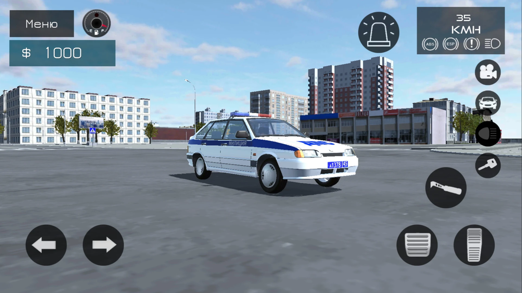 RussianCar: Simulator - Gameplay image of android game