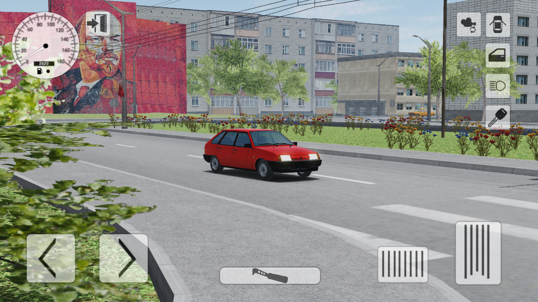 SovietCar: Classic - Gameplay image of android game