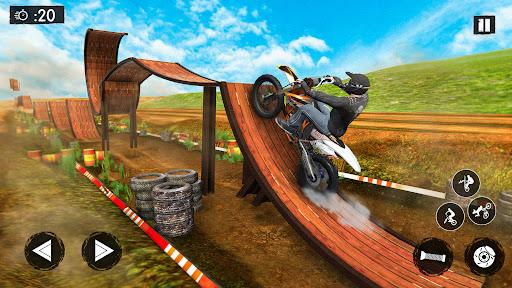 Bike Stunt Motorcycle Games - Gameplay image of android game