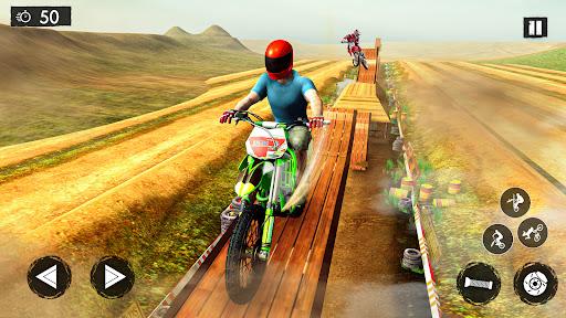 Bike Stunt Motorcycle Games - Gameplay image of android game