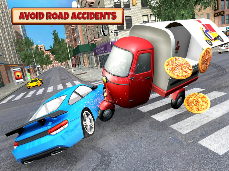 Fast Food Delivery Bike Game - عکس بازی موبایلی اندروید