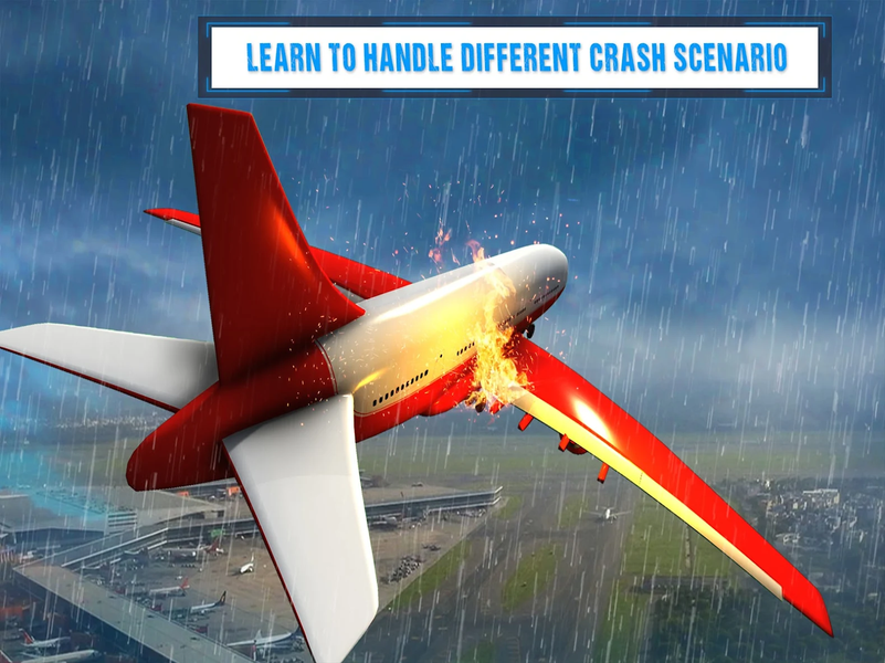 Airplane Simulator Flight Game - عکس بازی موبایلی اندروید