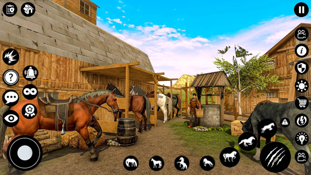 Stable Horse Life Simulator - عکس بازی موبایلی اندروید
