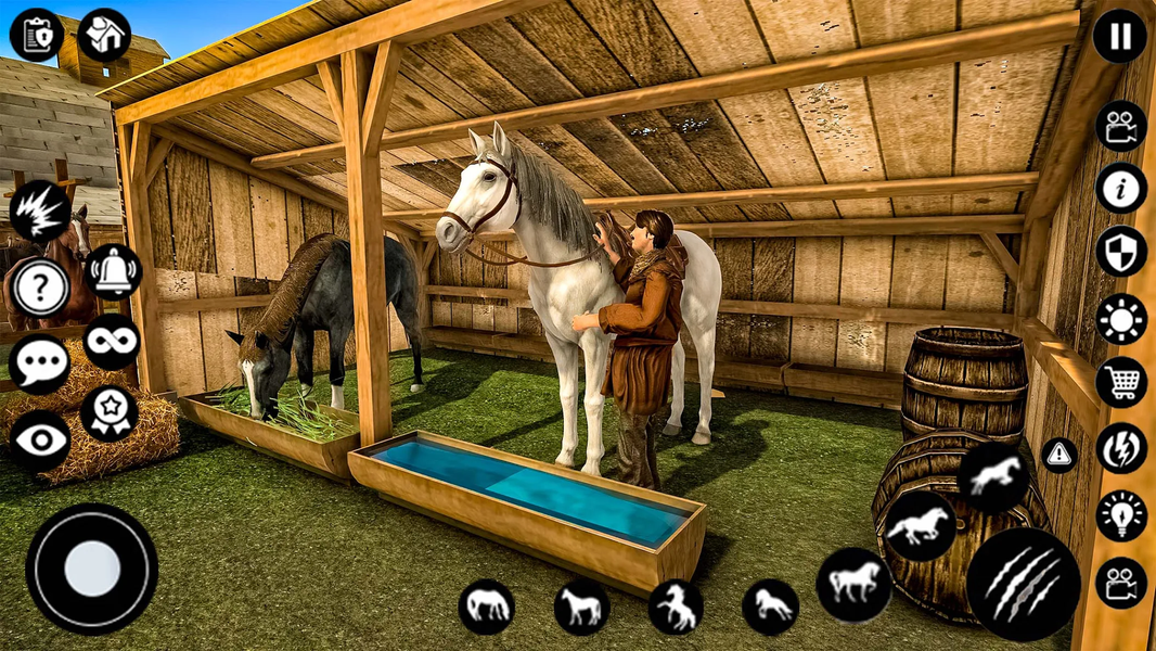 Stable Horse Life Simulator - عکس بازی موبایلی اندروید