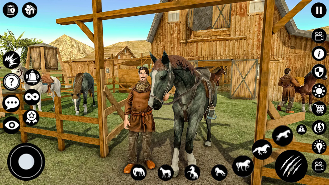 Stable Horse Life Simulator - عکس بازی موبایلی اندروید