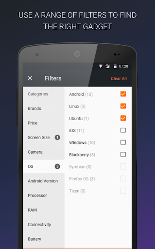 Mobile Price Comparison App - عکس برنامه موبایلی اندروید