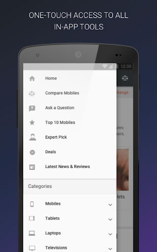 Mobile Price Comparison App - عکس برنامه موبایلی اندروید