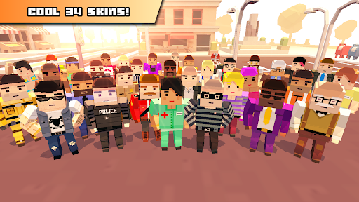 Blocky Car Racer - racing game - عکس بازی موبایلی اندروید