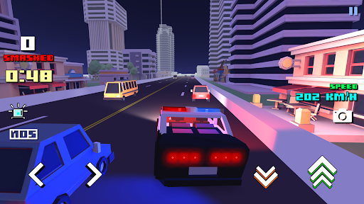 Blocky Car Racer - racing game - عکس بازی موبایلی اندروید