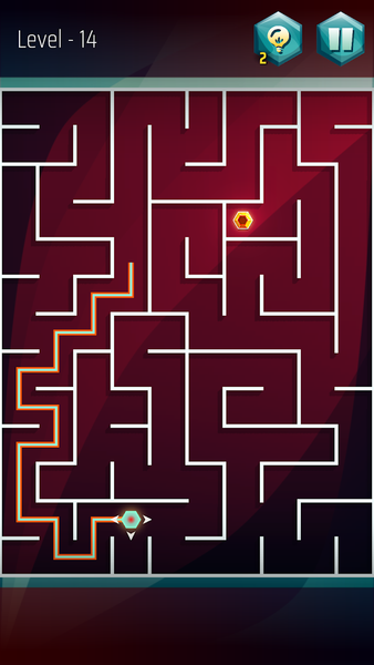 Maze Go - Gameplay image of android game