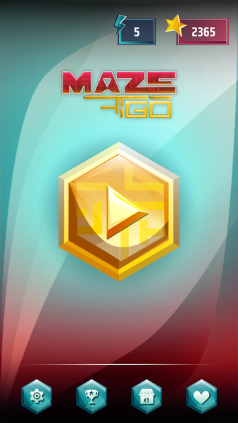 Maze Go - عکس بازی موبایلی اندروید