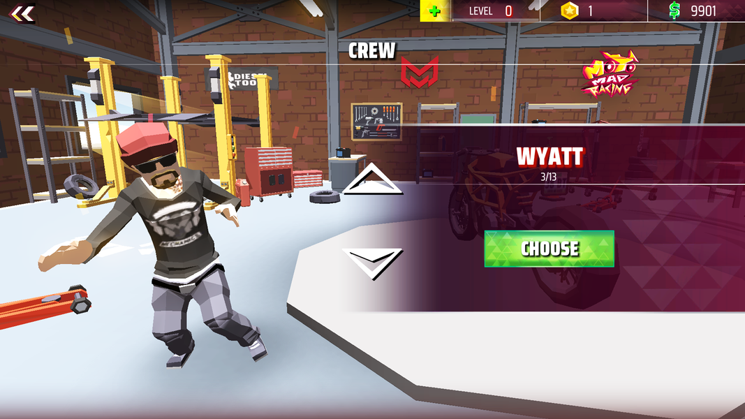 Moto Mad Racing: Bike Game - عکس بازی موبایلی اندروید