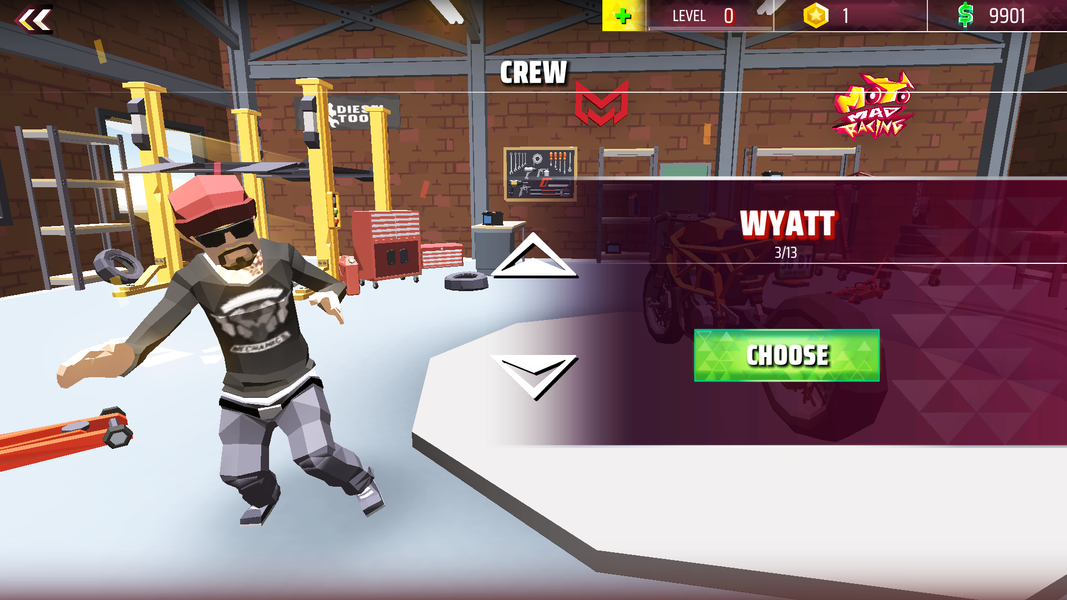 Moto Mad Racing: Bike Game - عکس بازی موبایلی اندروید