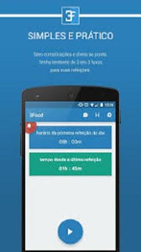 3Food - Eat every three hours - Image screenshot of android app