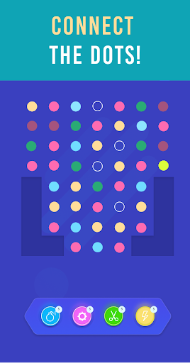 Dots Link Spots Connect Puzzle - Gameplay image of android game